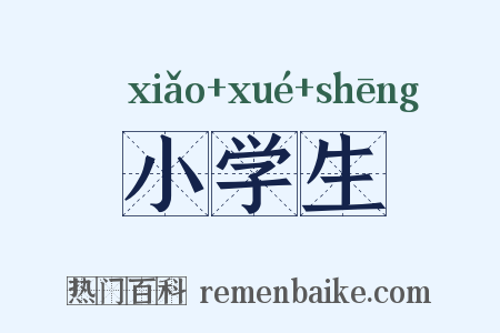 小学生是什么意思的图片